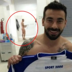 El selfie traidor de Lavezzi
