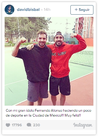 ¿Cuánto mide David Bisbal? - Real height Bisbal-insta