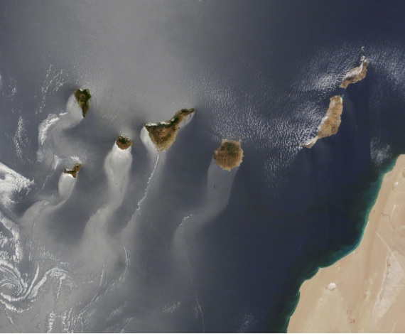 Las Canarias flotantes, entre las fotos del año de la NASA