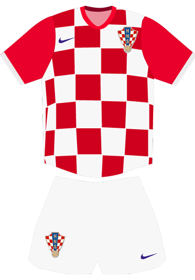 Equipación de la selección de Croacia para el Mundial de Brasil 2014
