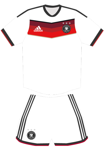 Equipación de la selección de Alemania para el Mundial de Brasil 2014