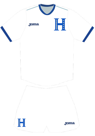 Equipación de la selección de Honduras para el Mundial de Brasil 2014